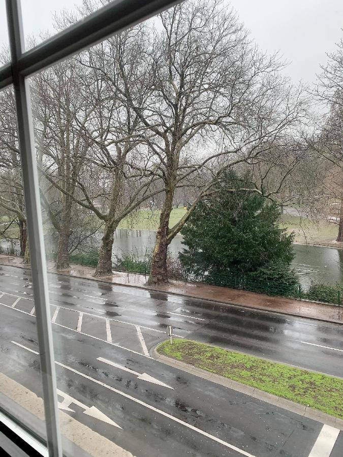 Moebliertes Wohnung Am Geroweiher Moenchengladbach Buitenkant foto